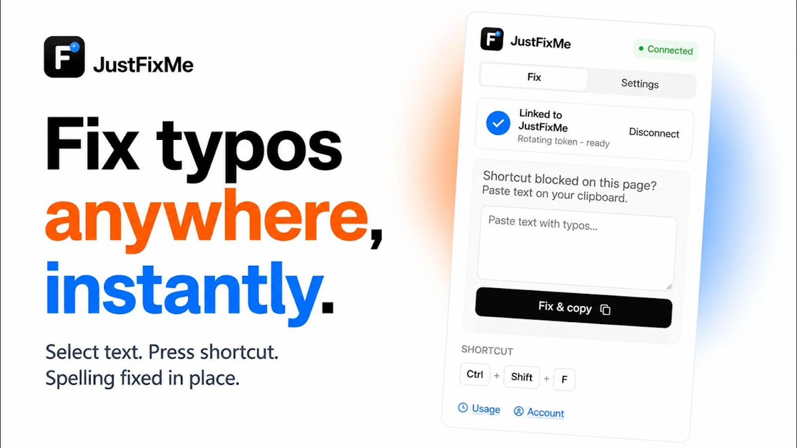 JustFixMe screenshot 1 (video preview)