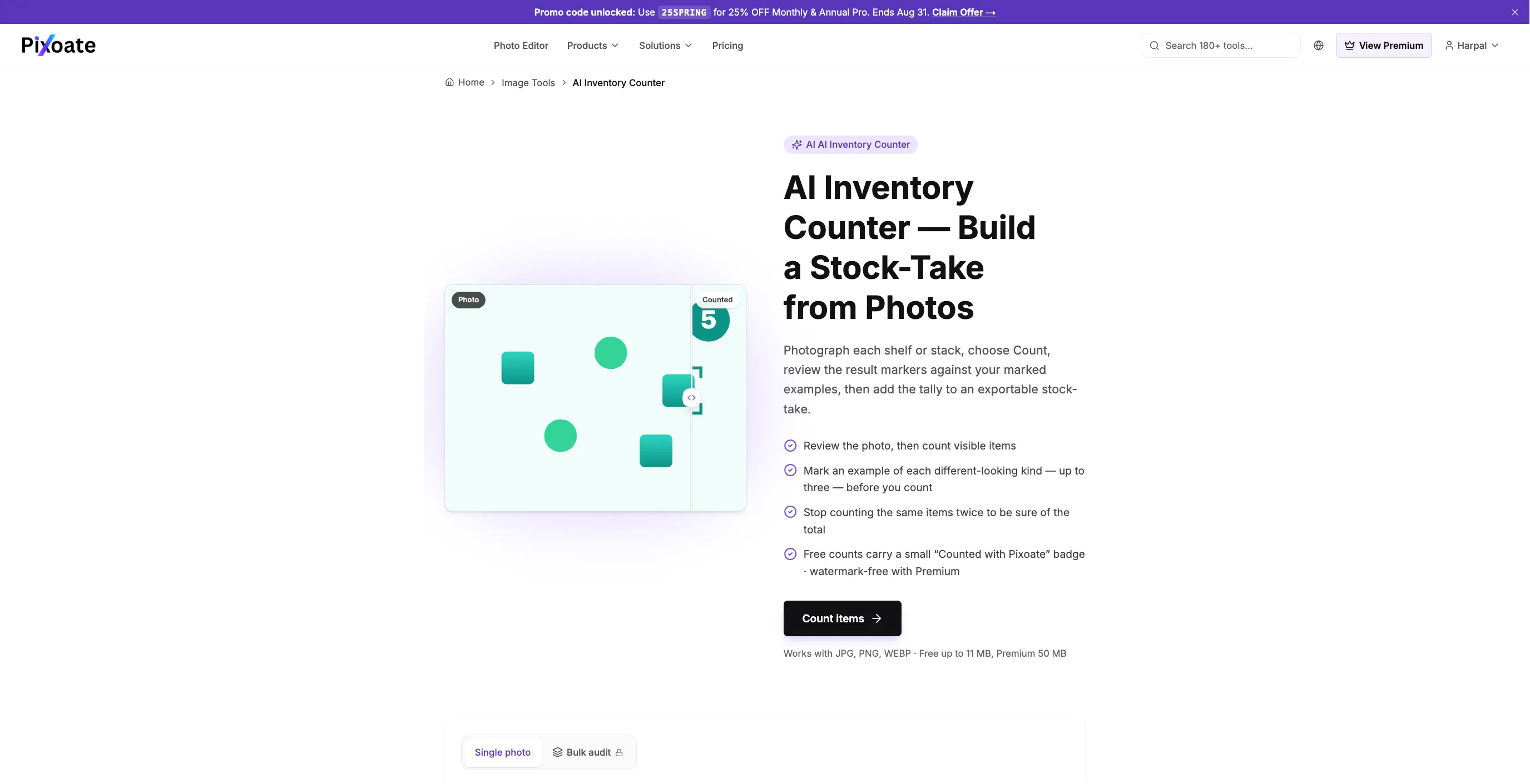 AI Inventory Counter - Count from Photos gallery image