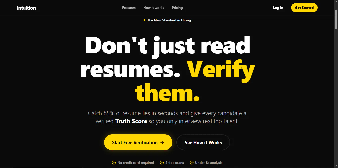 Intuition product banner