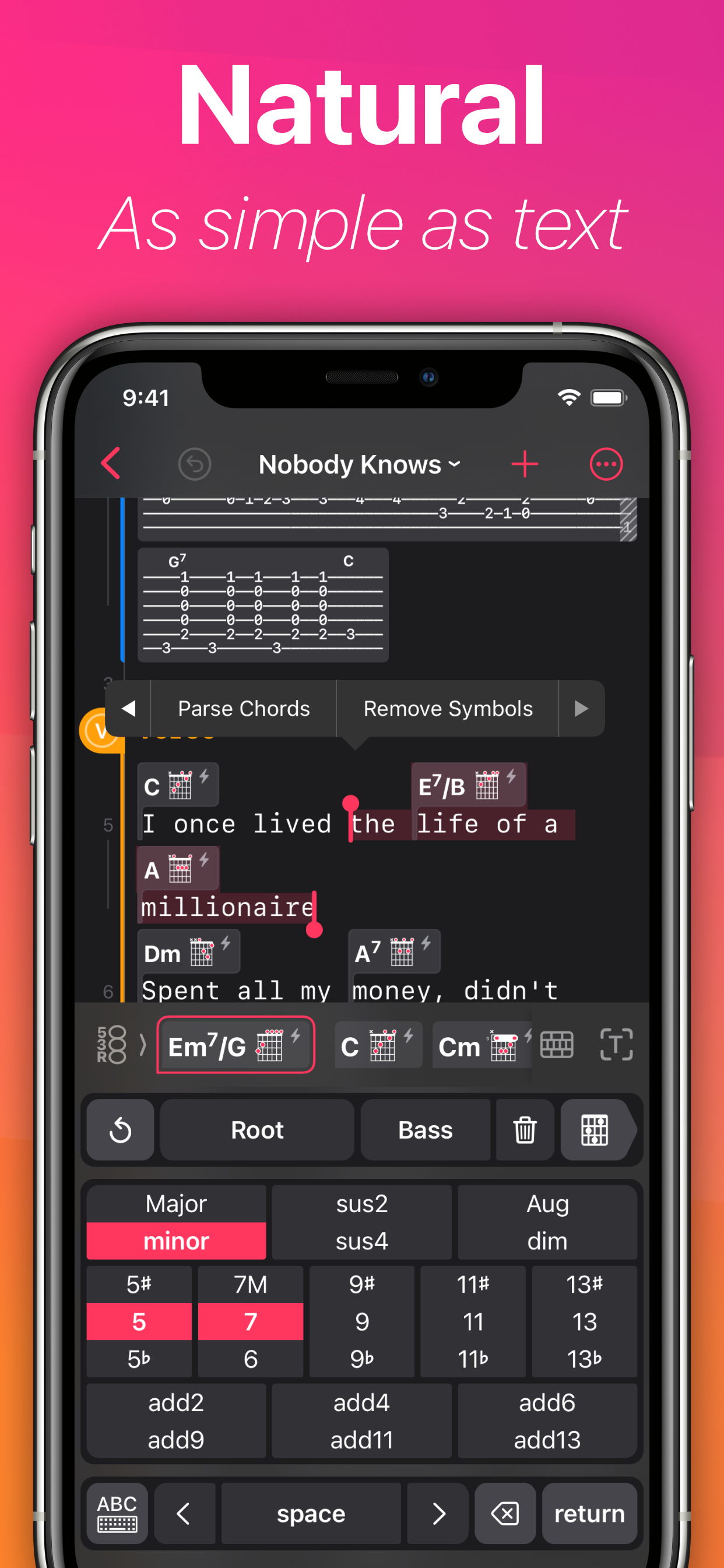 SongKit A modern AIpowered songbook app for iPhone and iPad