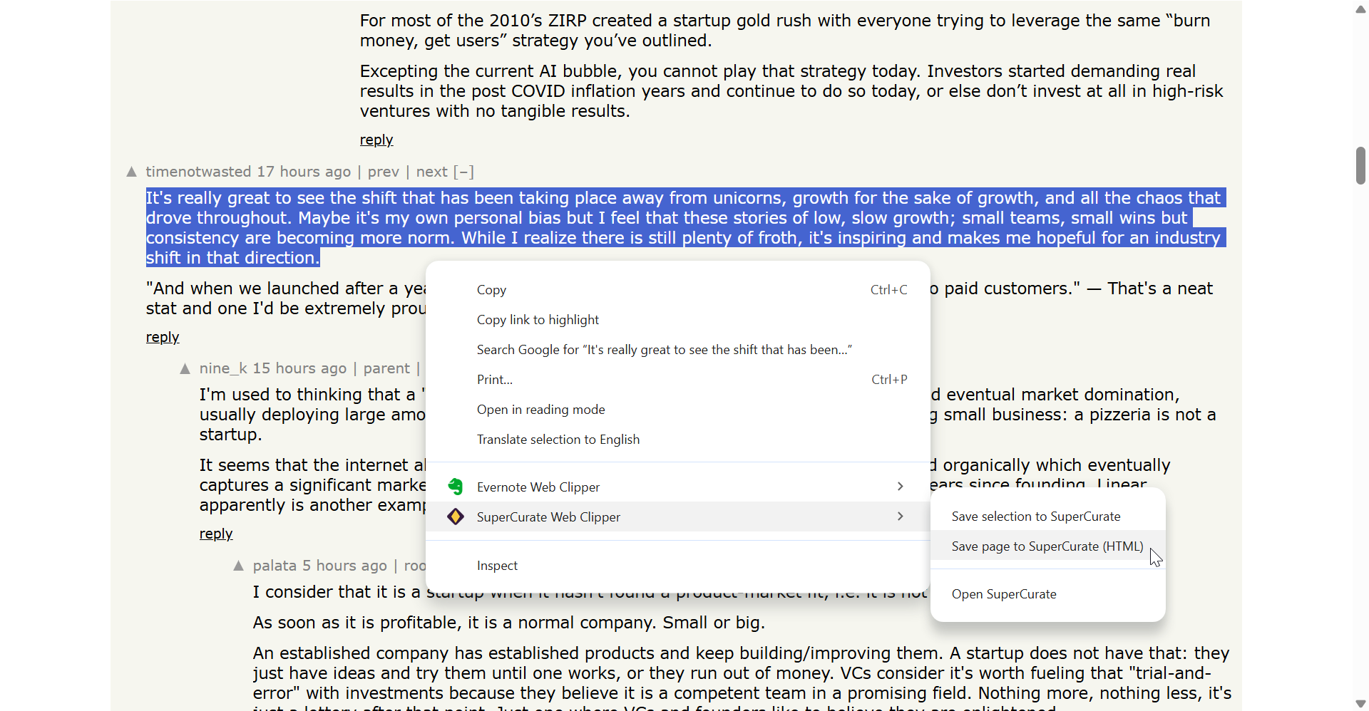 SuperCurate - Screenshot 3 preview