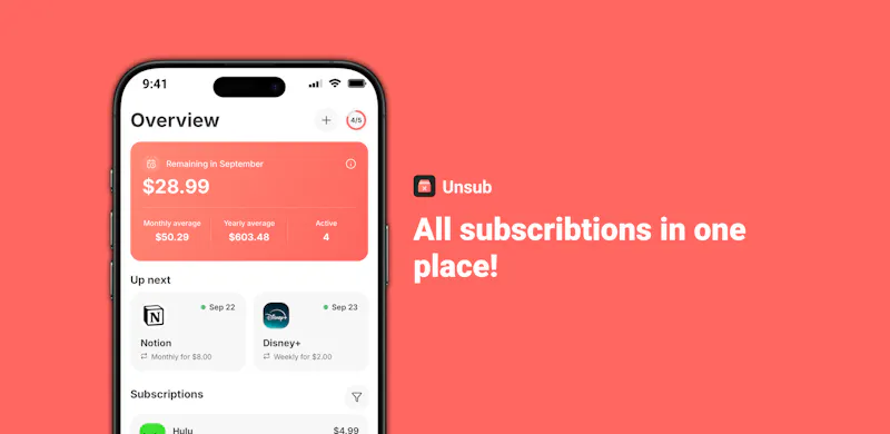 Unsub: Subscription Manager screenshot 2