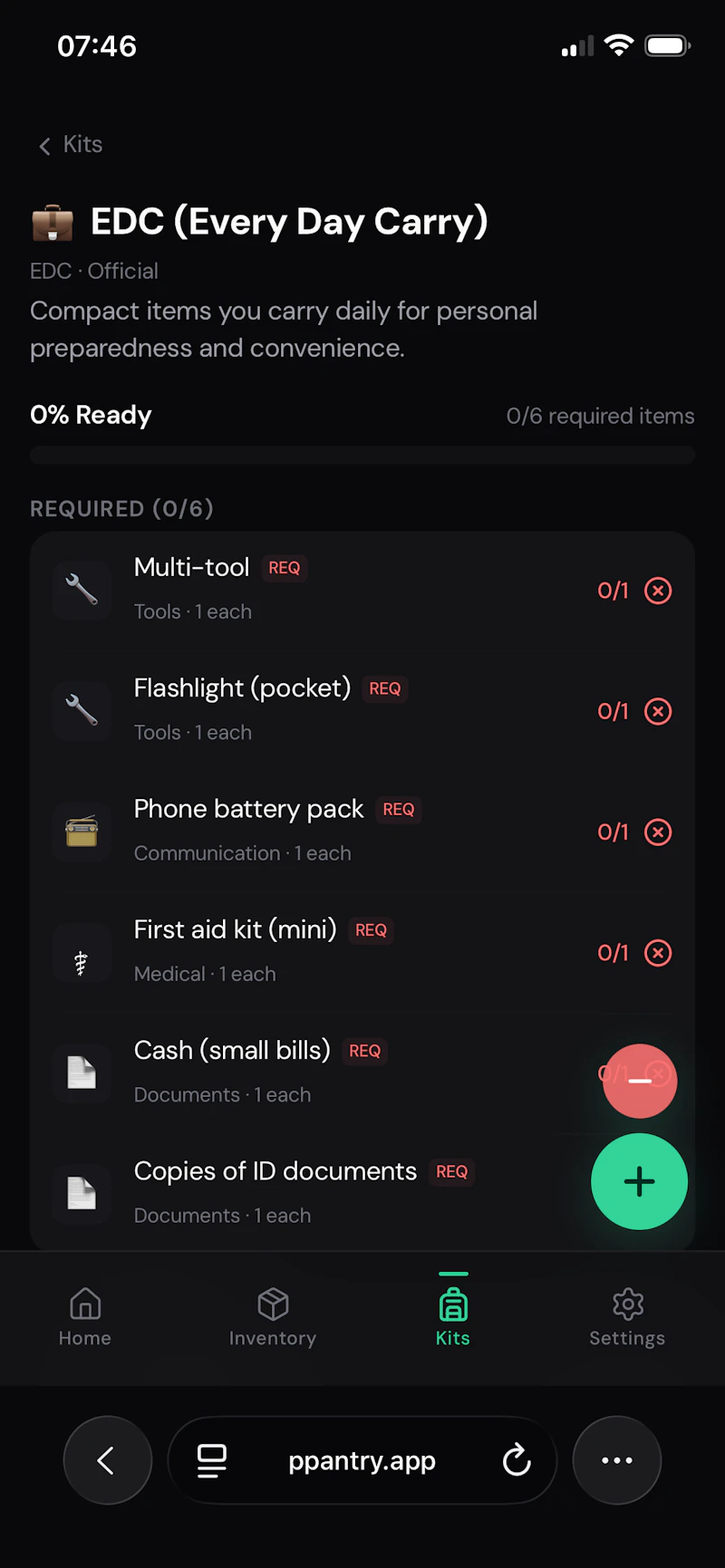PPantry screenshot 5