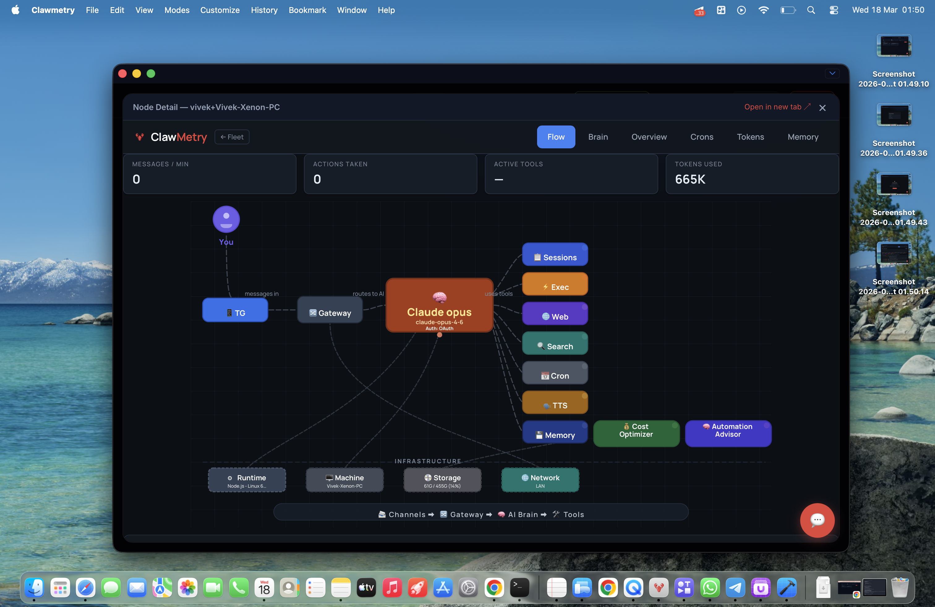 ClawMetry Cloud gallery image