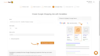 Heraldbee - Google Shopping for Shopify gallery image