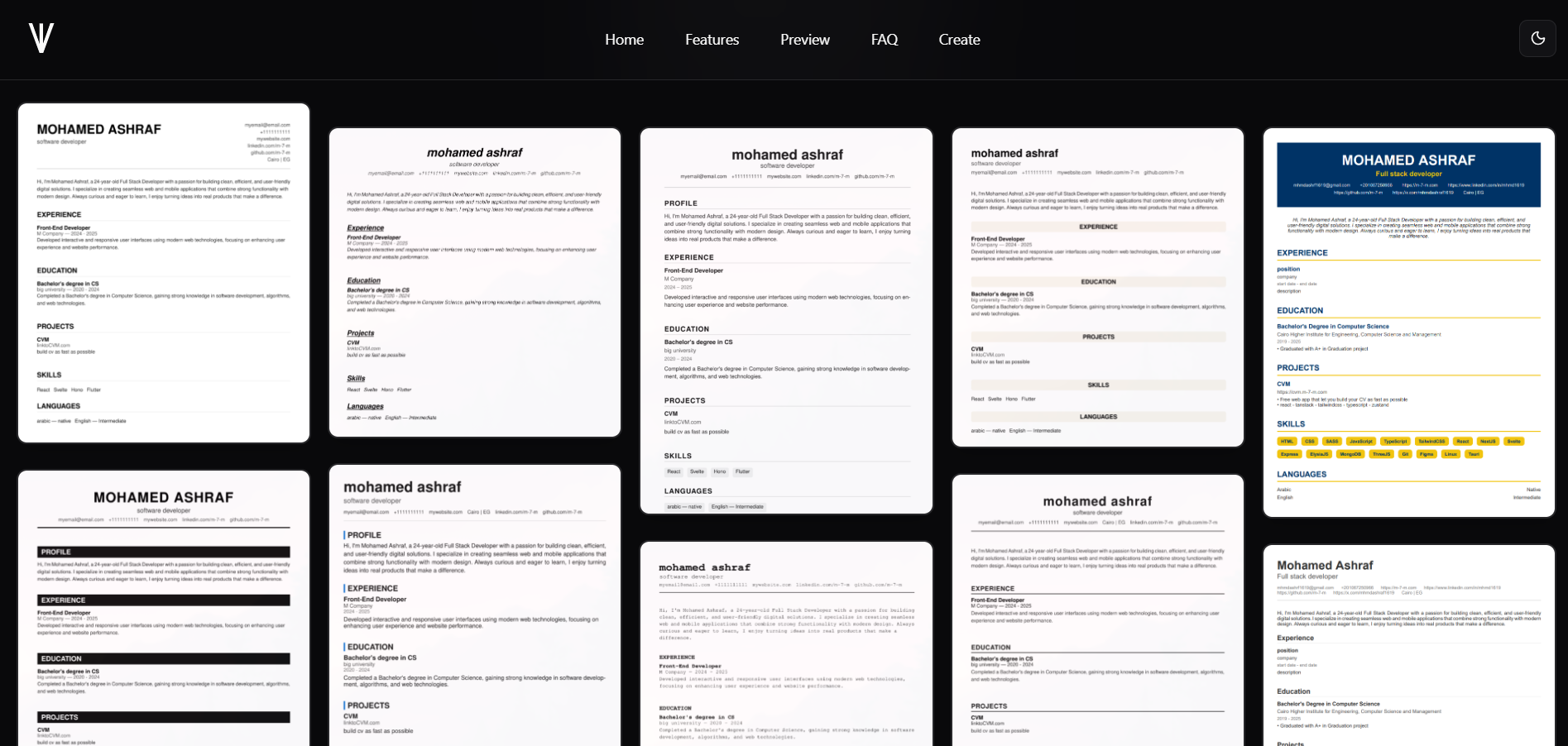 CVM - CV Maker gallery image