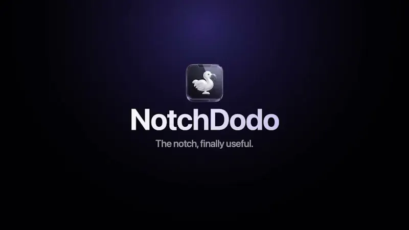 NotchDodo screenshot 2 (video preview)