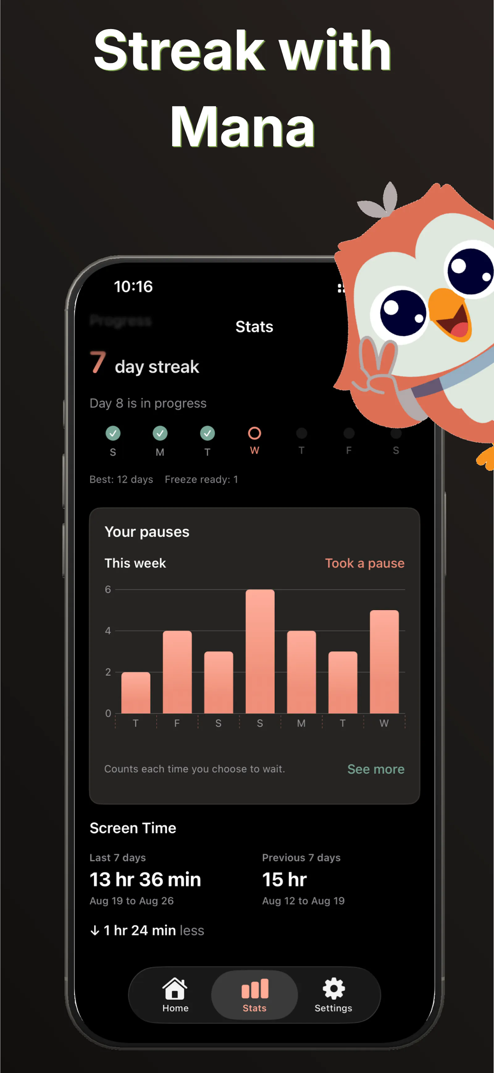 Manaya: Stop Doomscrolling with friction screenshot 3