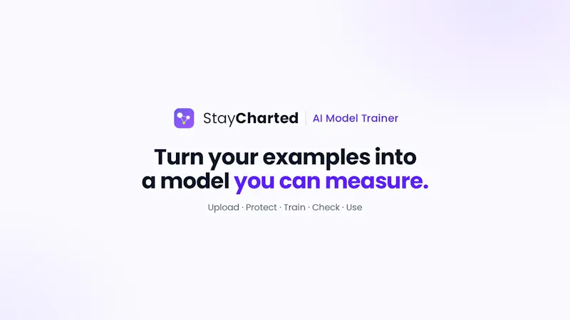 StayCharted screenshot 1 (video preview)