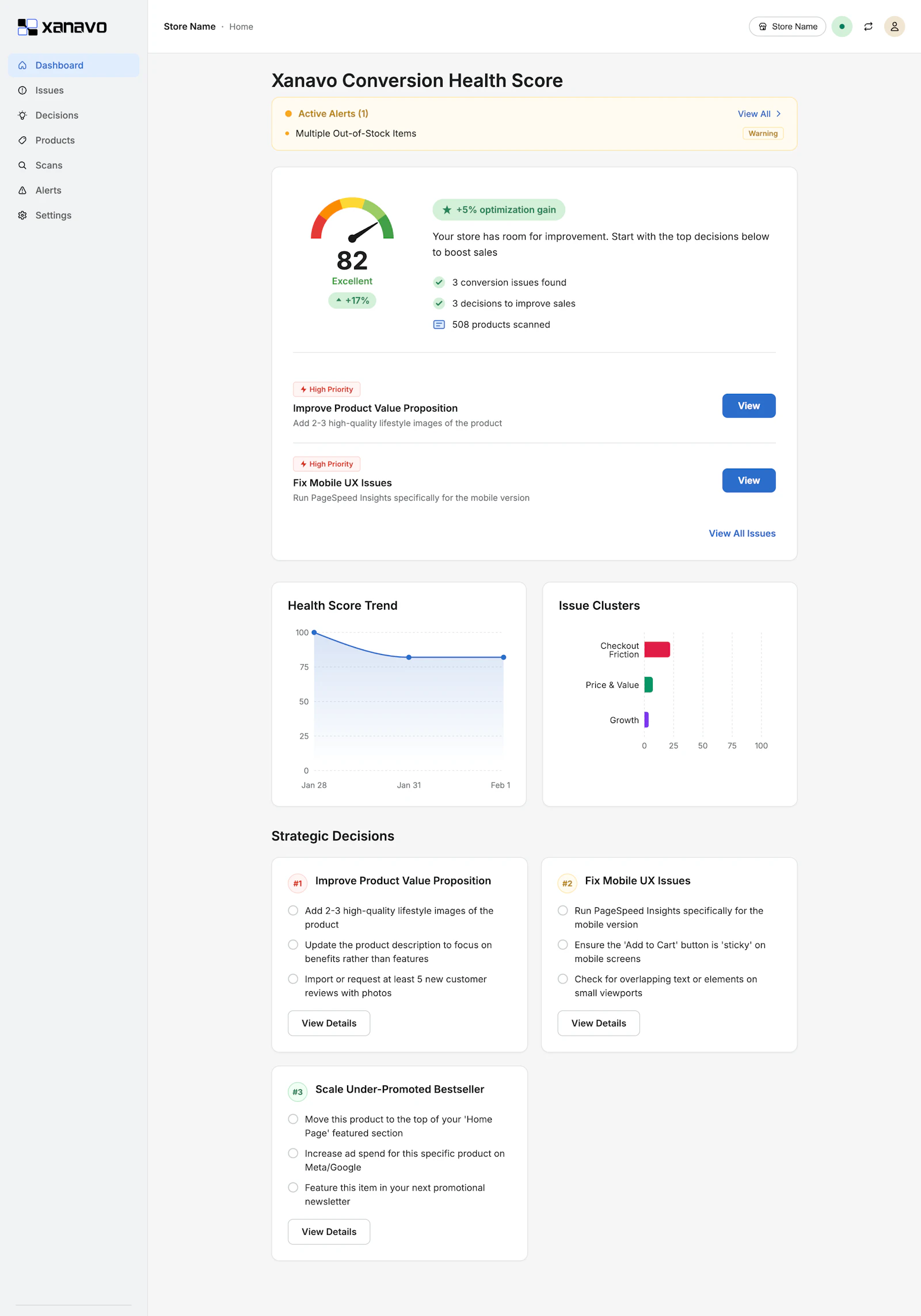 Xanavo Conversion Health screenshot 1