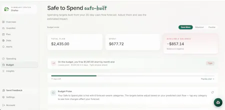 Shelter - Your AI Financial Guardian gallery image