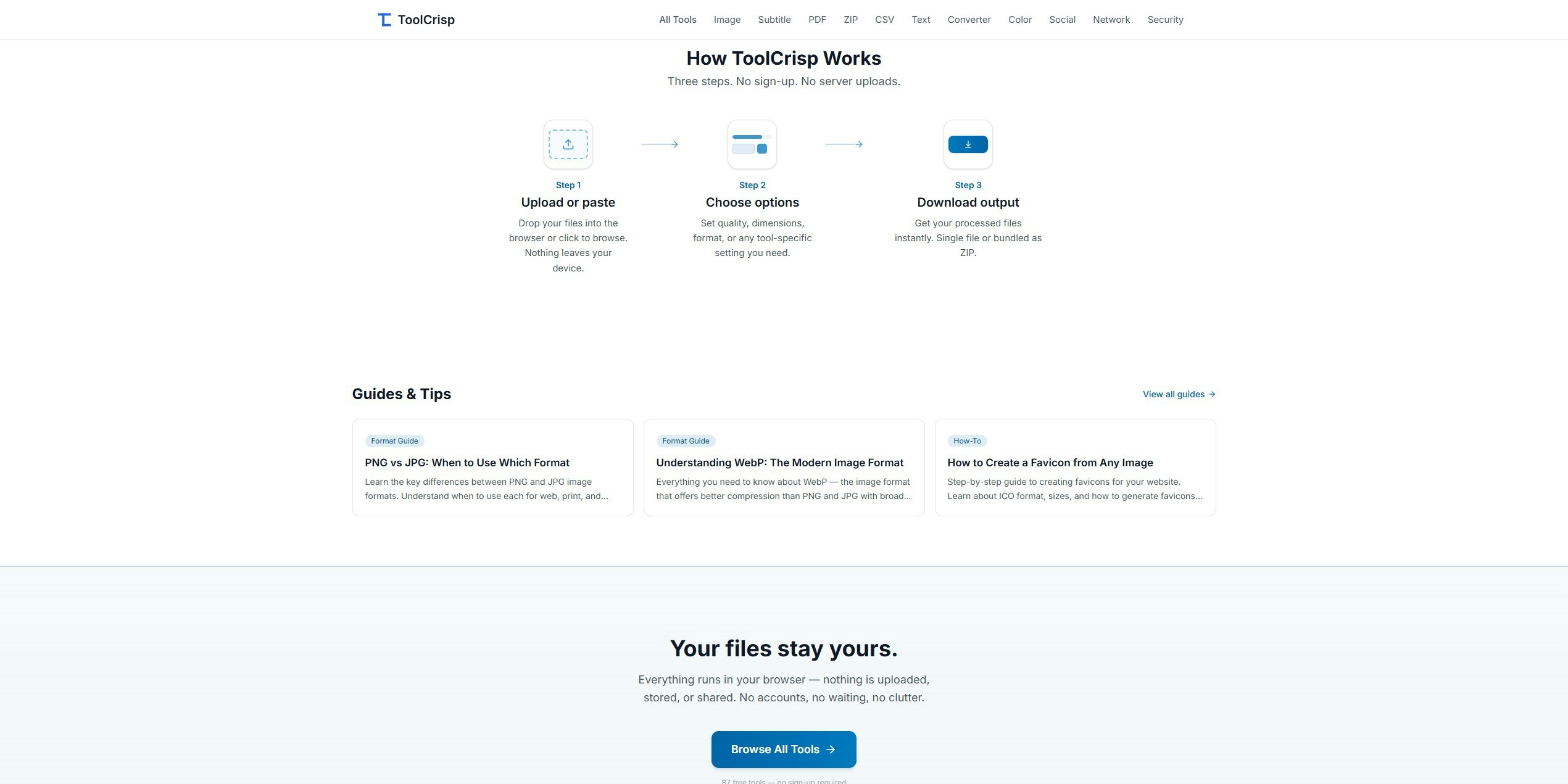 ToolCrisp gallery image