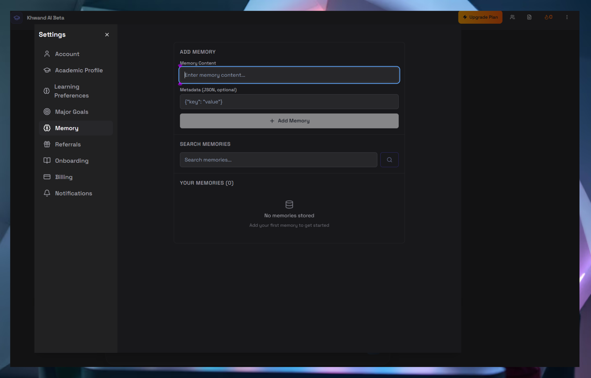 Khwand AI - v2 - Screenshot 2 showing product features and functionality