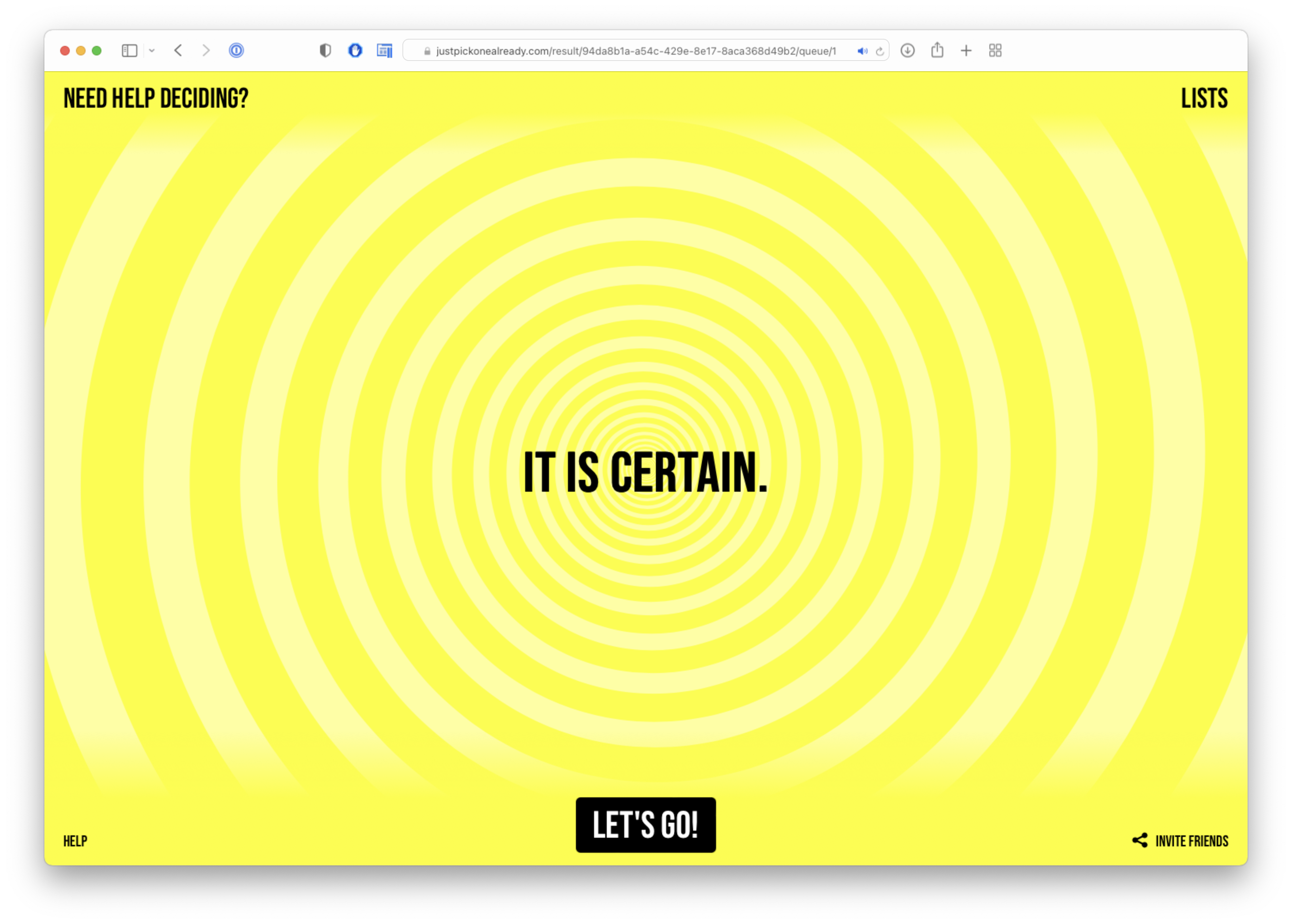 Just Pick One Already gallery image