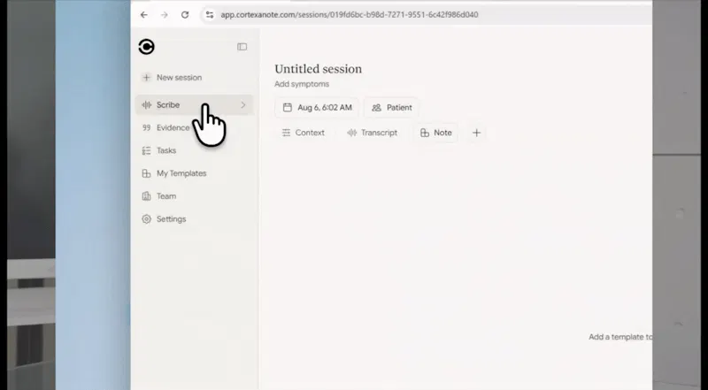 Cortexa Note screenshot 1 (video preview)
