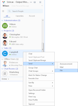 Output Messenger - LAN messenger download gallery image
