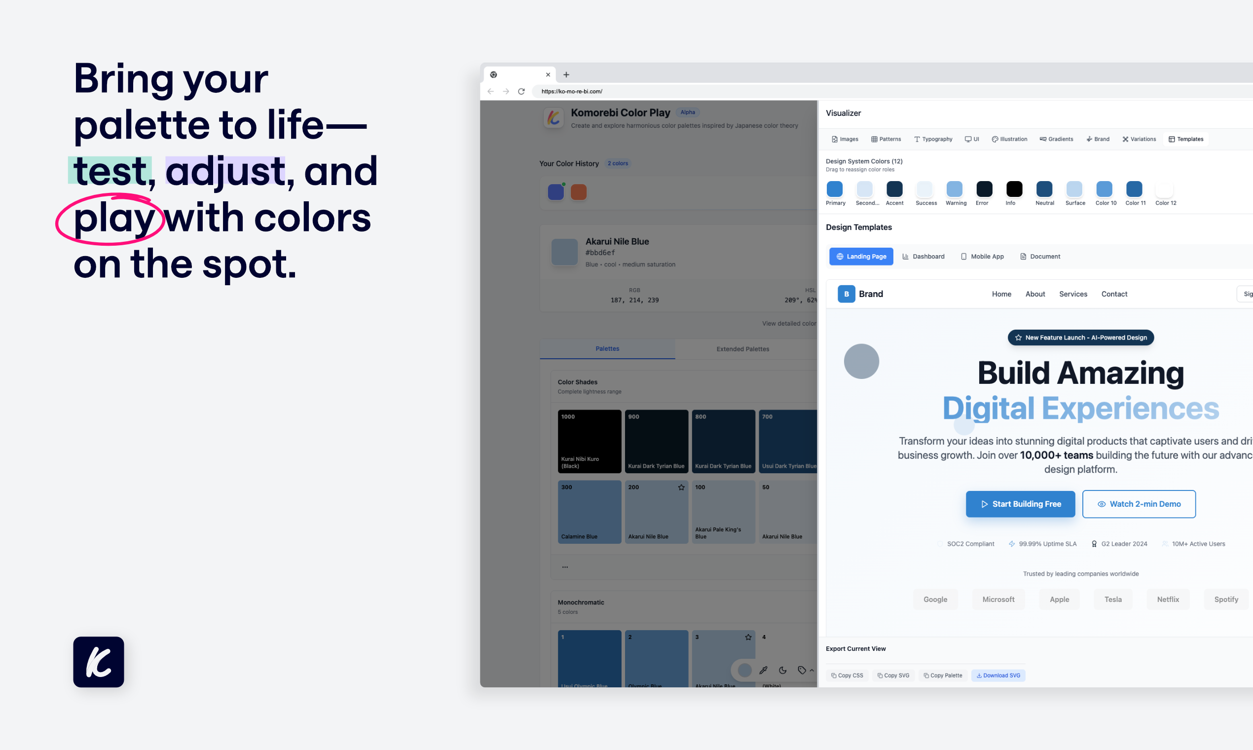 Komorebi Color Play gallery image