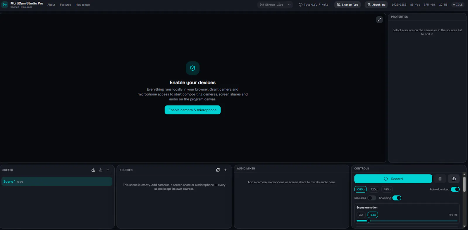 MultiCam Pro screenshot 1