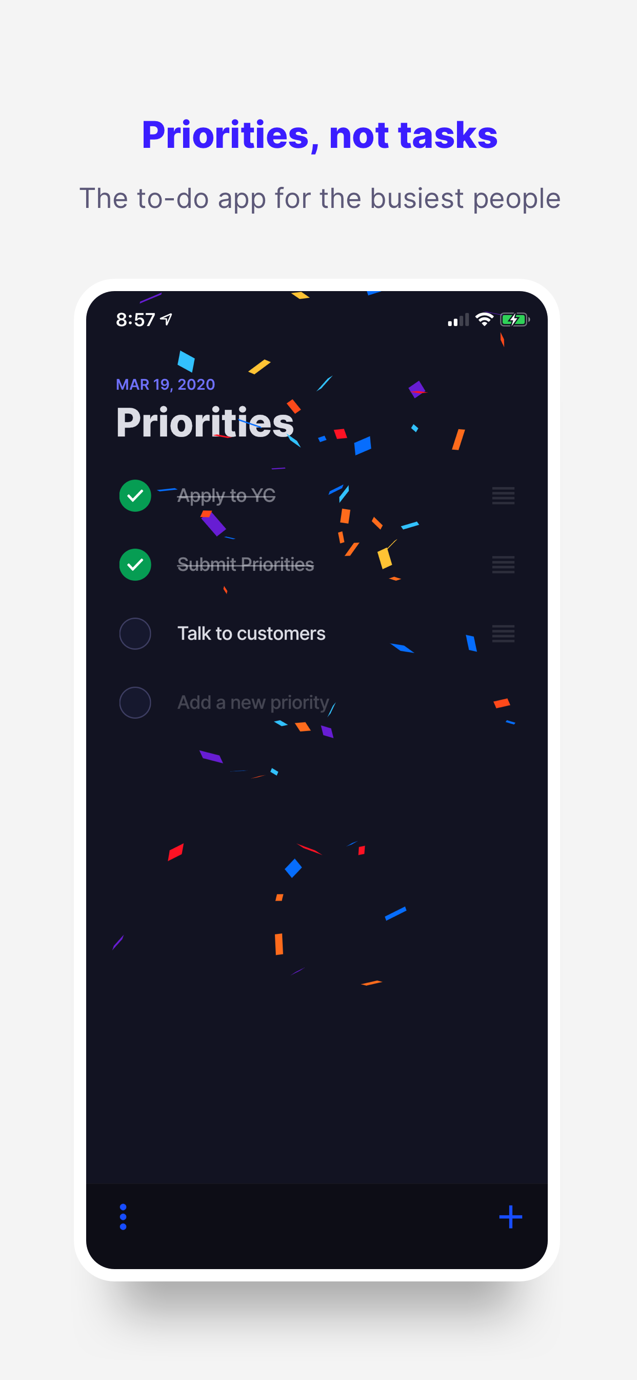 Priorities gallery image