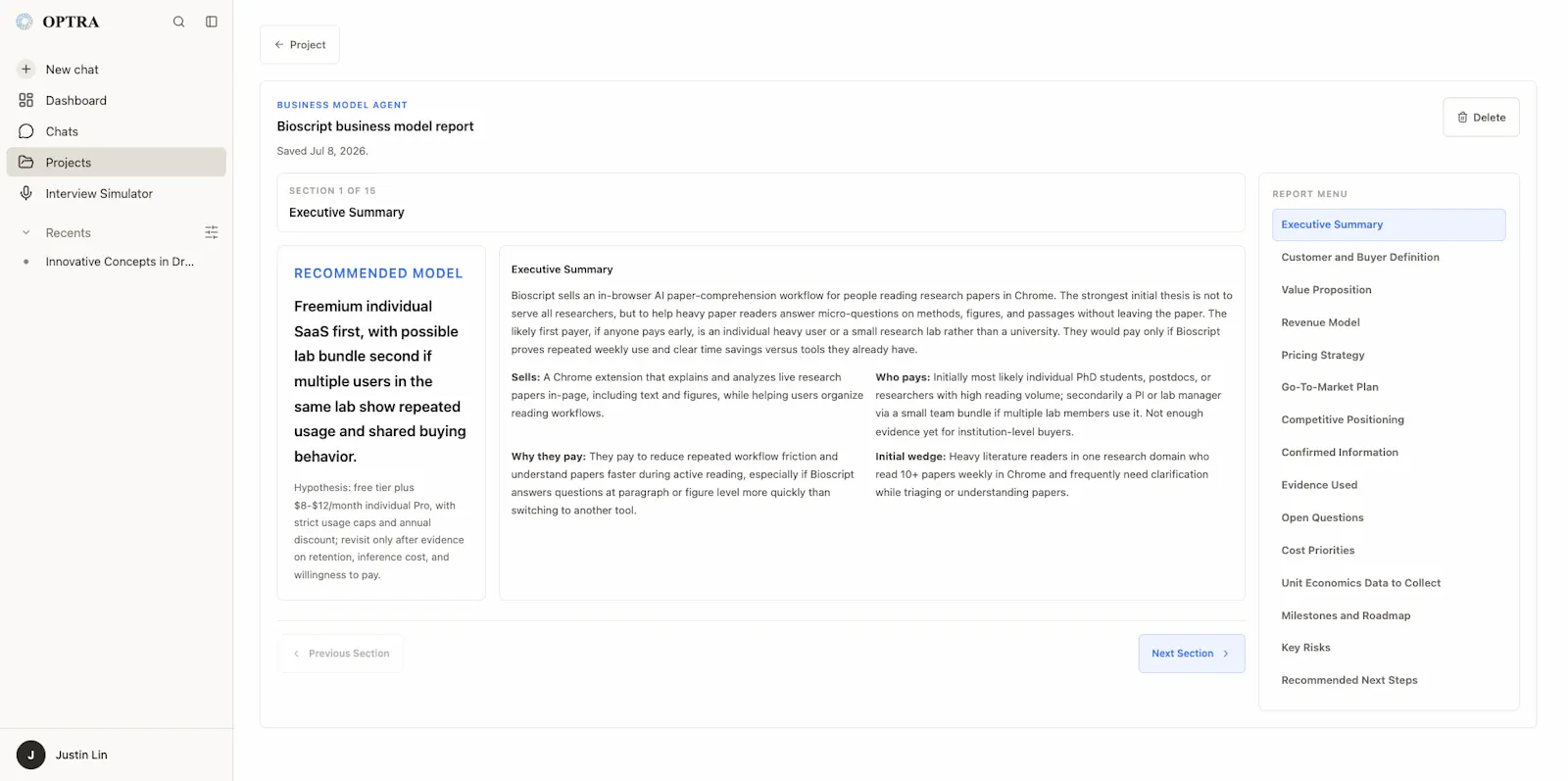 OPTRA for Startups screenshot 8
