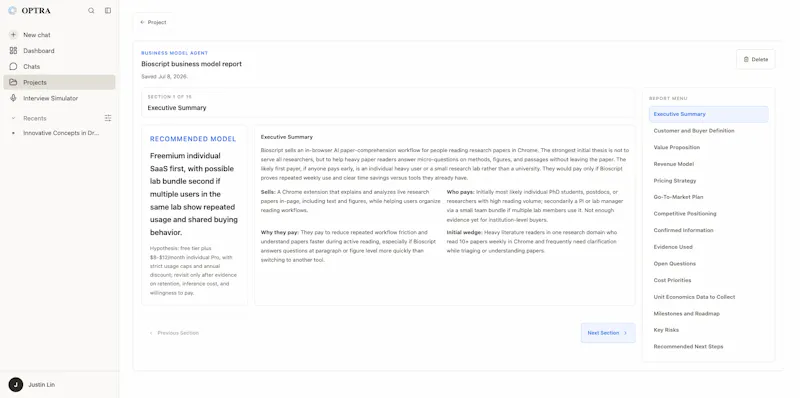 OPTRA for Startups screenshot 8