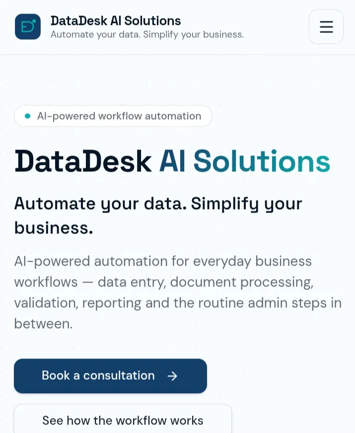 DataDesk AI Solutions  gallery image
