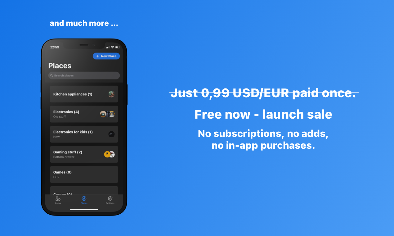 Itemido app gallery image