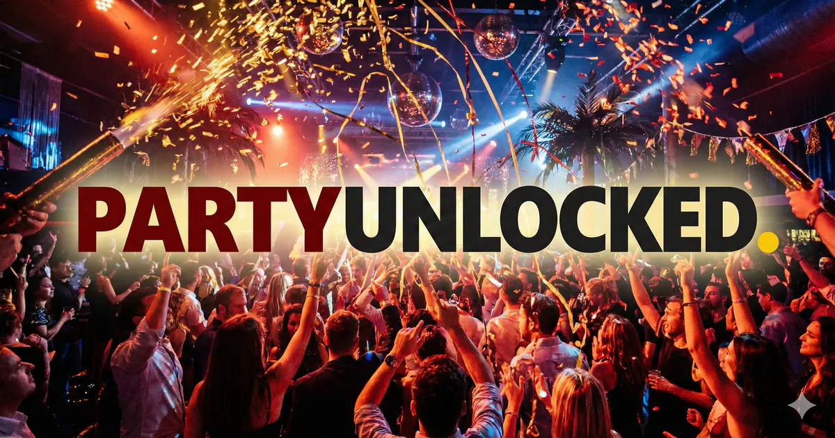 PartyUnlocked 제품 배너