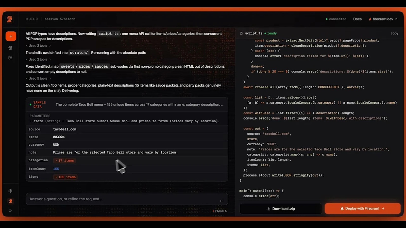 Prometheus by Firecrawl screenshot 1 (video preview)