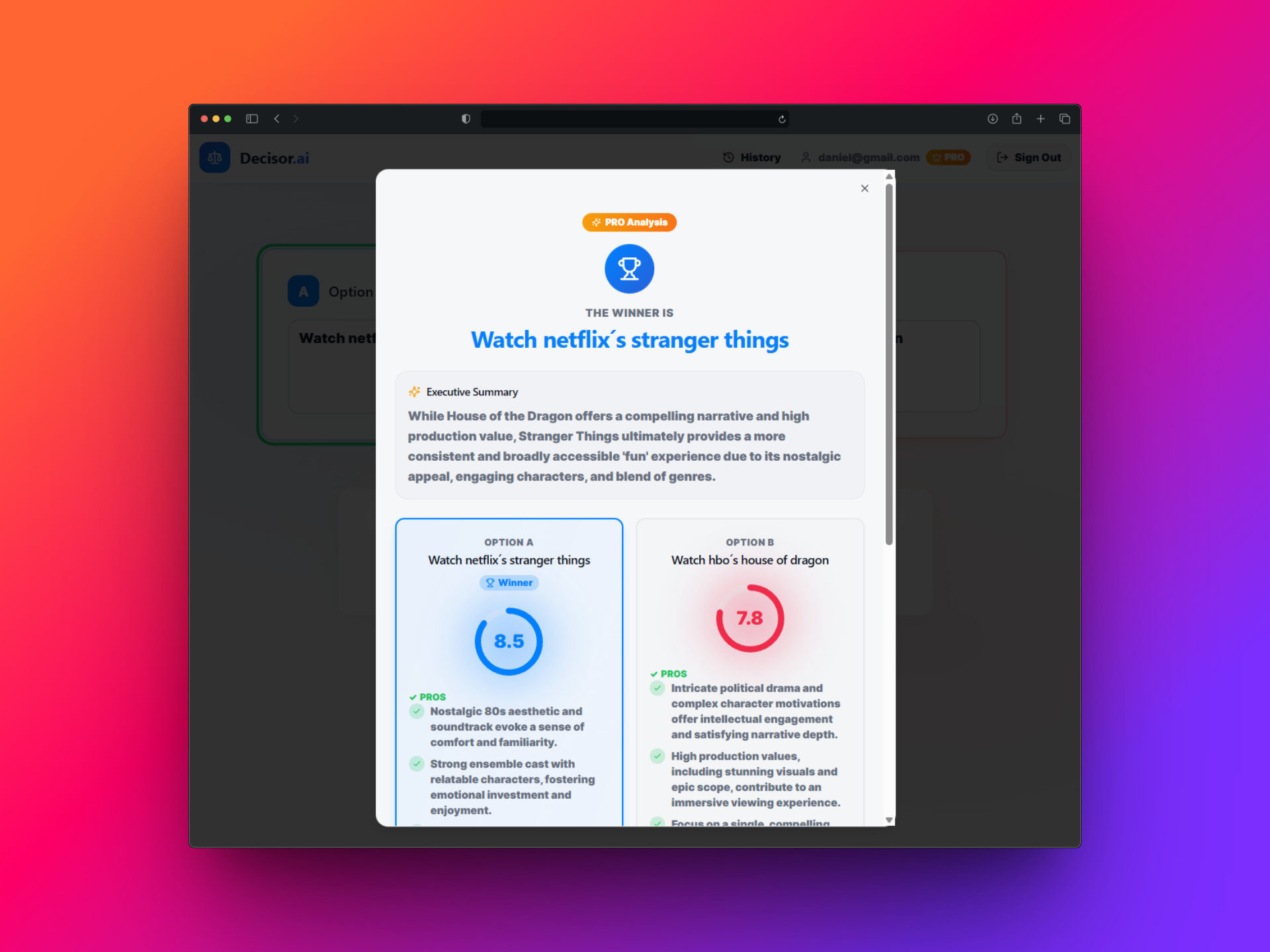 Decisor.ai gallery image