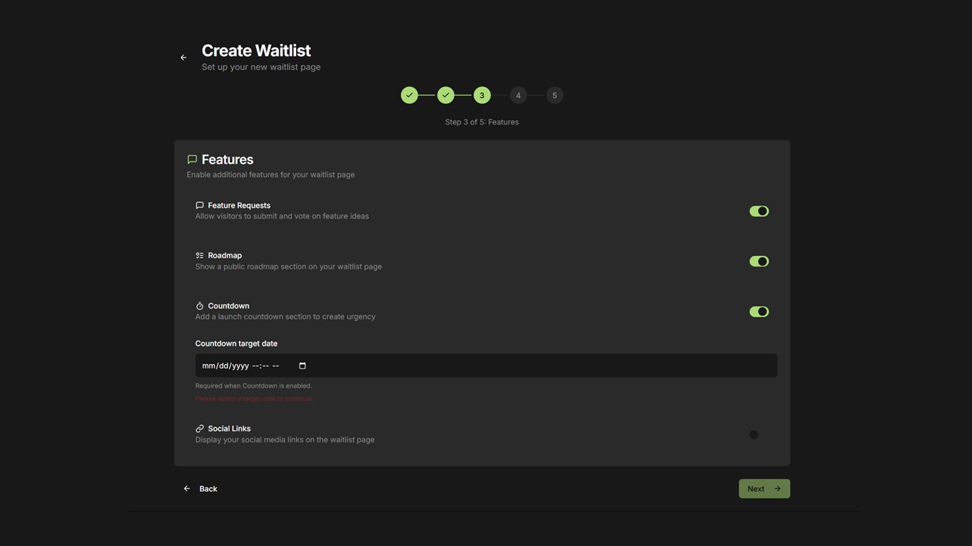 Waitlyzt - Screenshot 3 showing product features and functionality