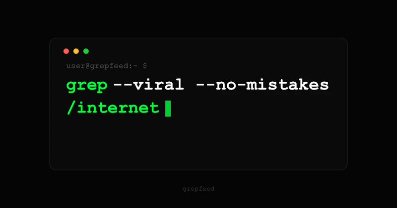 grepfeed screenshot 1