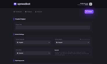 Spreadbot gallery image