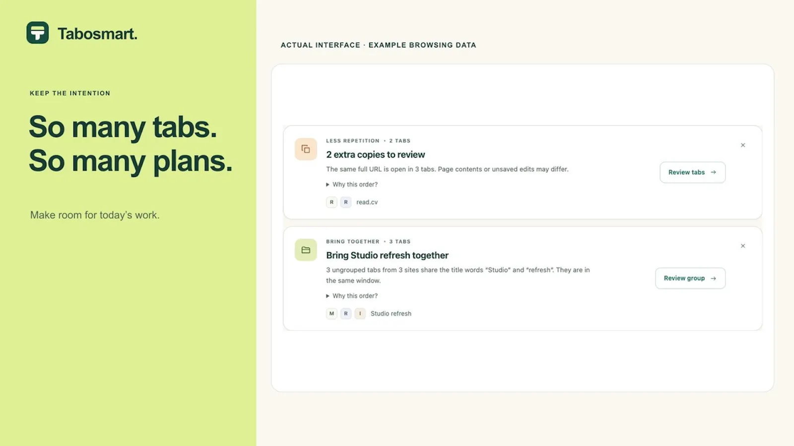 Tabosmart screenshot 1 (video preview)
