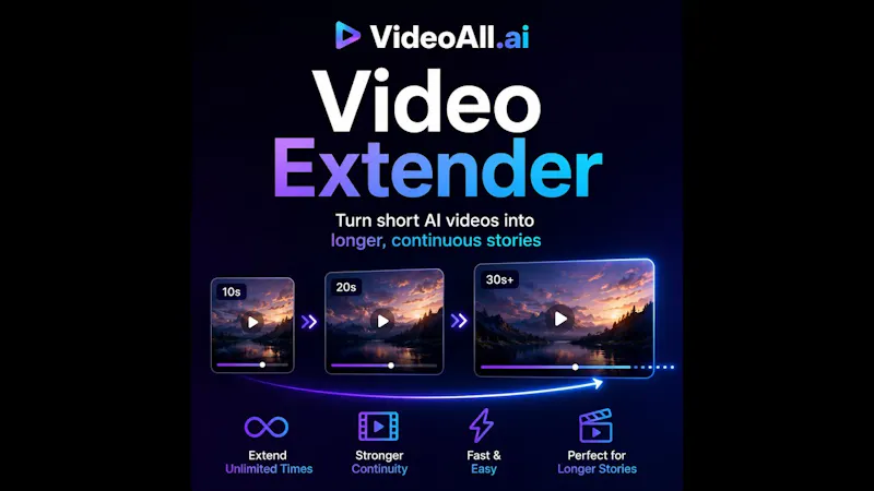 AI Video Extendor by Videoall.ai screenshot 1 (video preview)