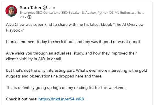 The AI Overview Playbook gallery image