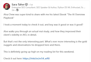 The AI Overview Playbook gallery image