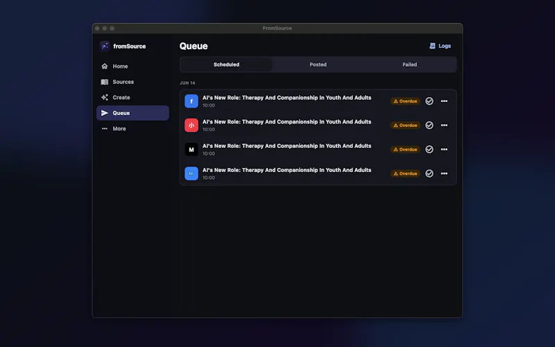 FromSource screenshot 3