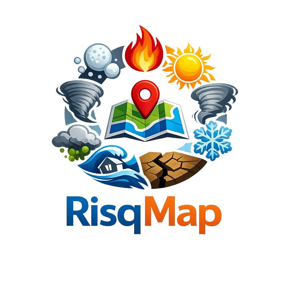 RisqMap - Product Hunt launch logo and brand identity