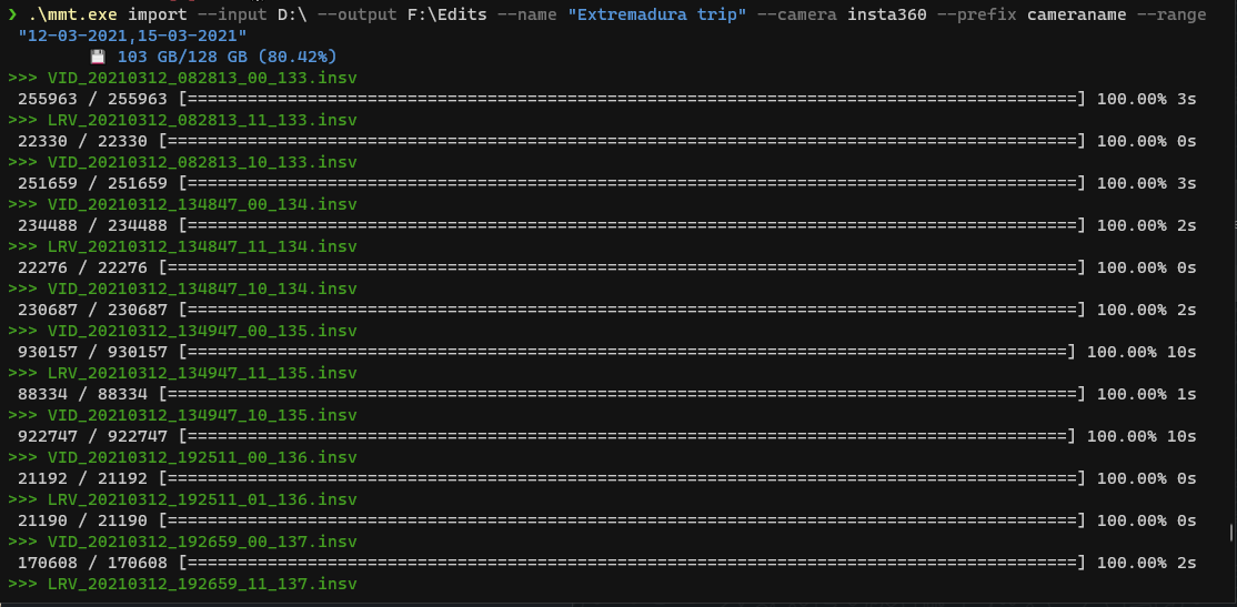 MMT - sort your action camera media gallery image