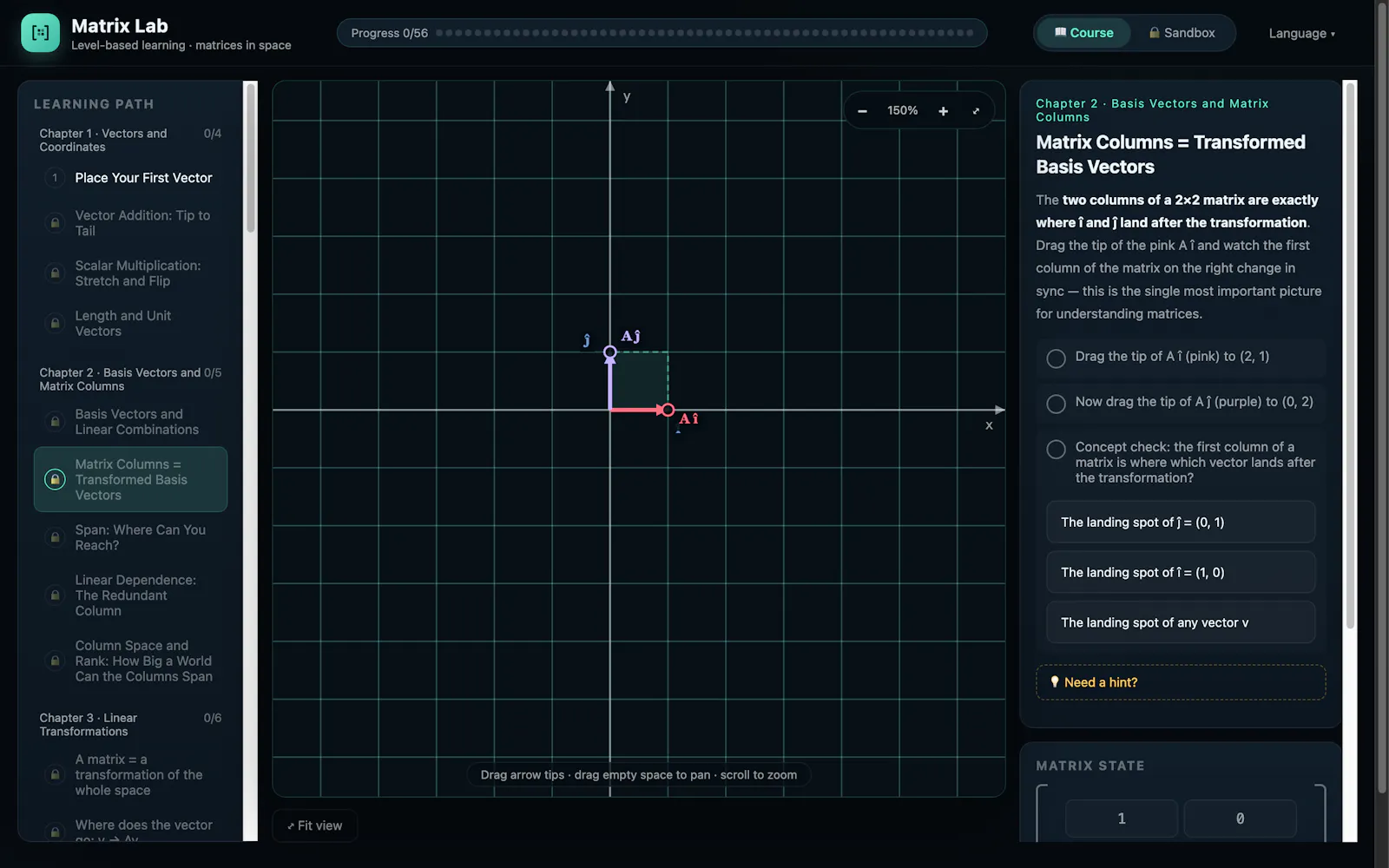 Matrix Lab screenshot 3