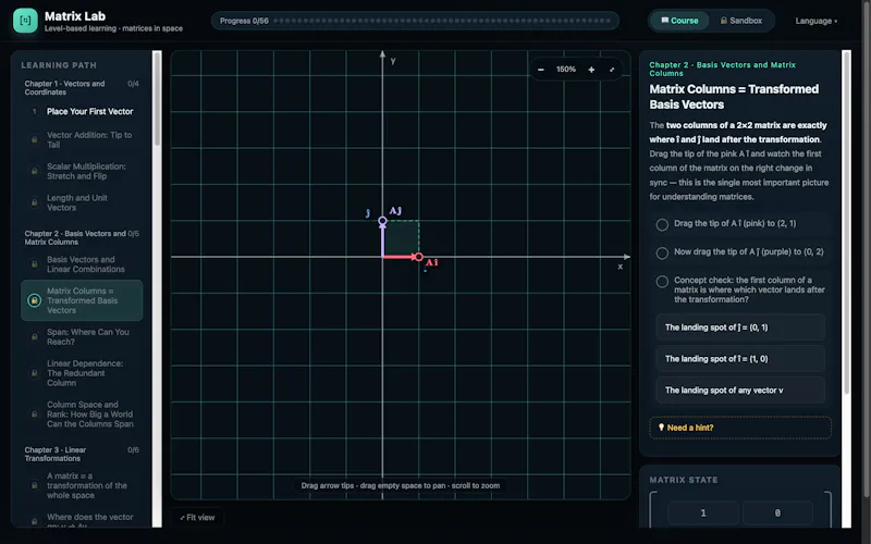 Matrix Lab screenshot 3