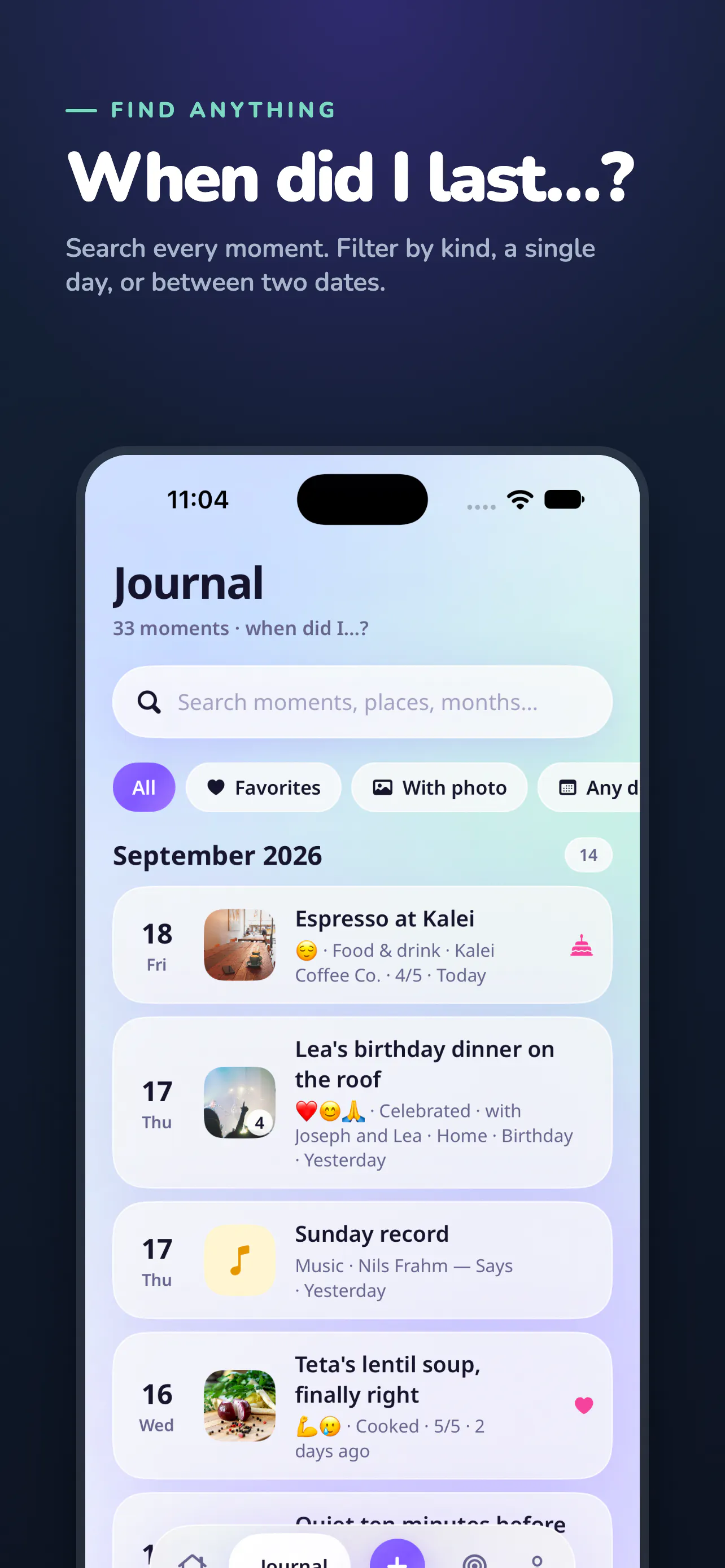 Nowadays - Log Moments gallery image