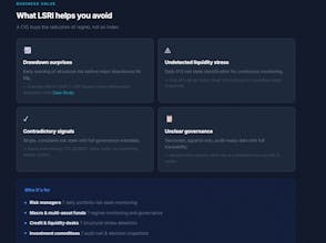 LSRI — Liquidity & Structural Risk gallery image