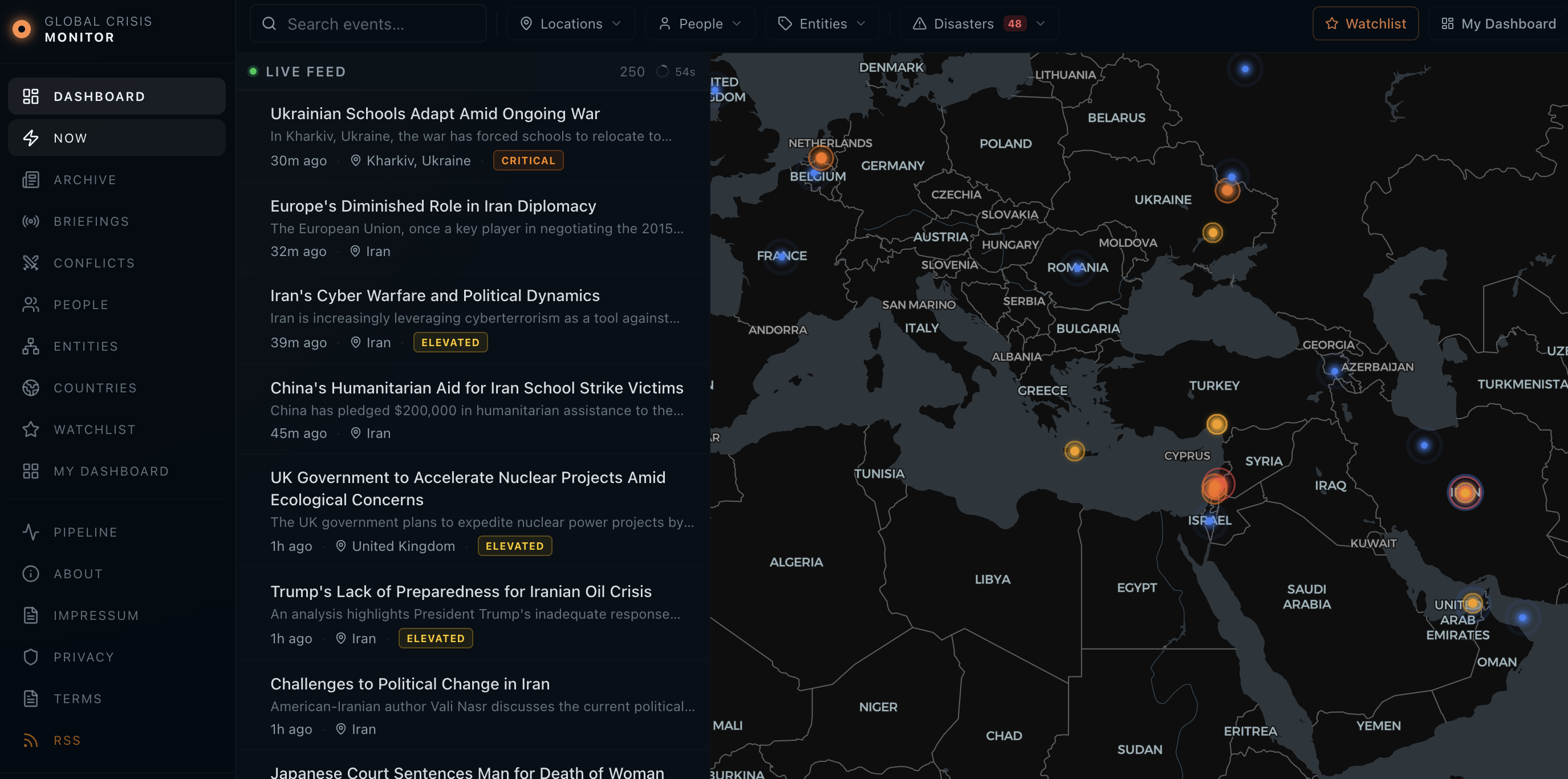Global Crisis Monitor media 1