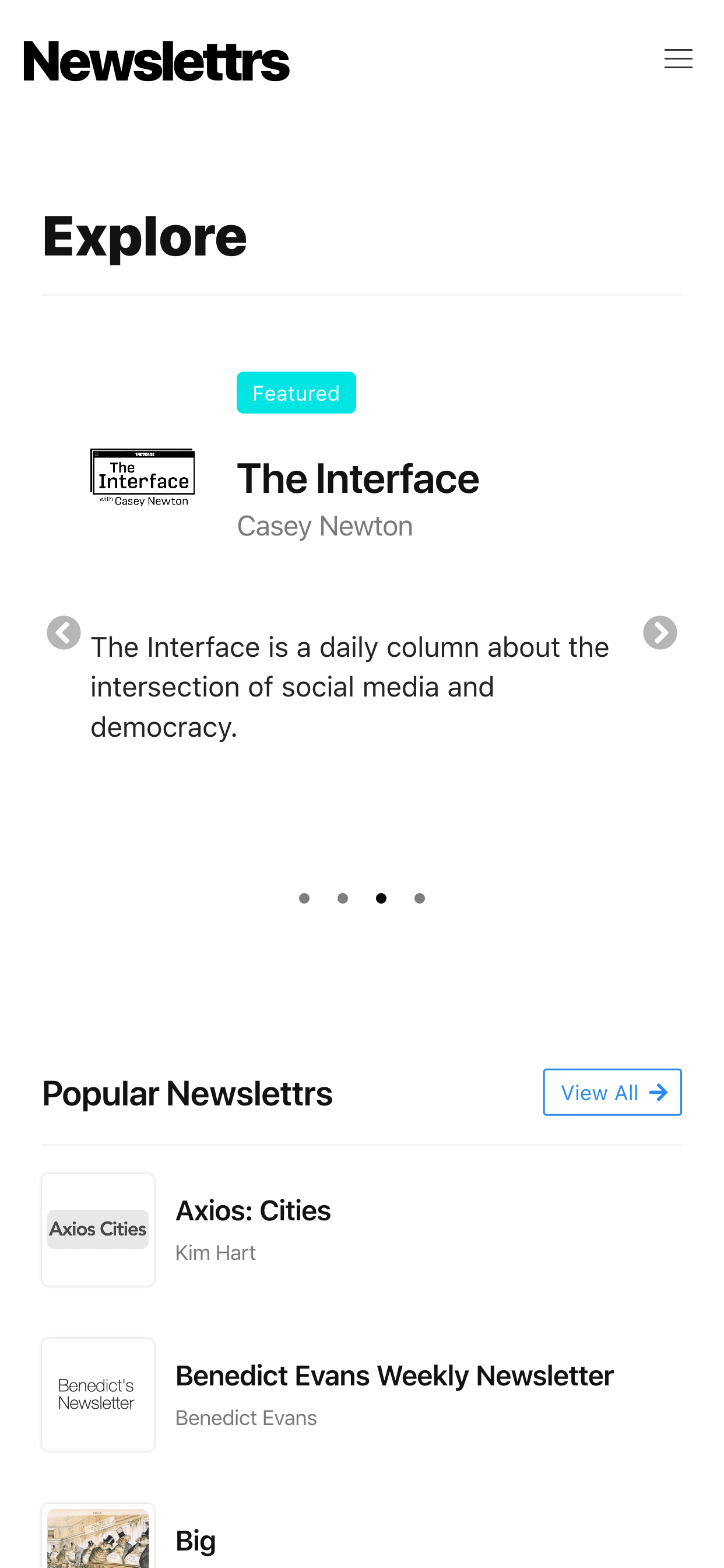 Newslettrs gallery image