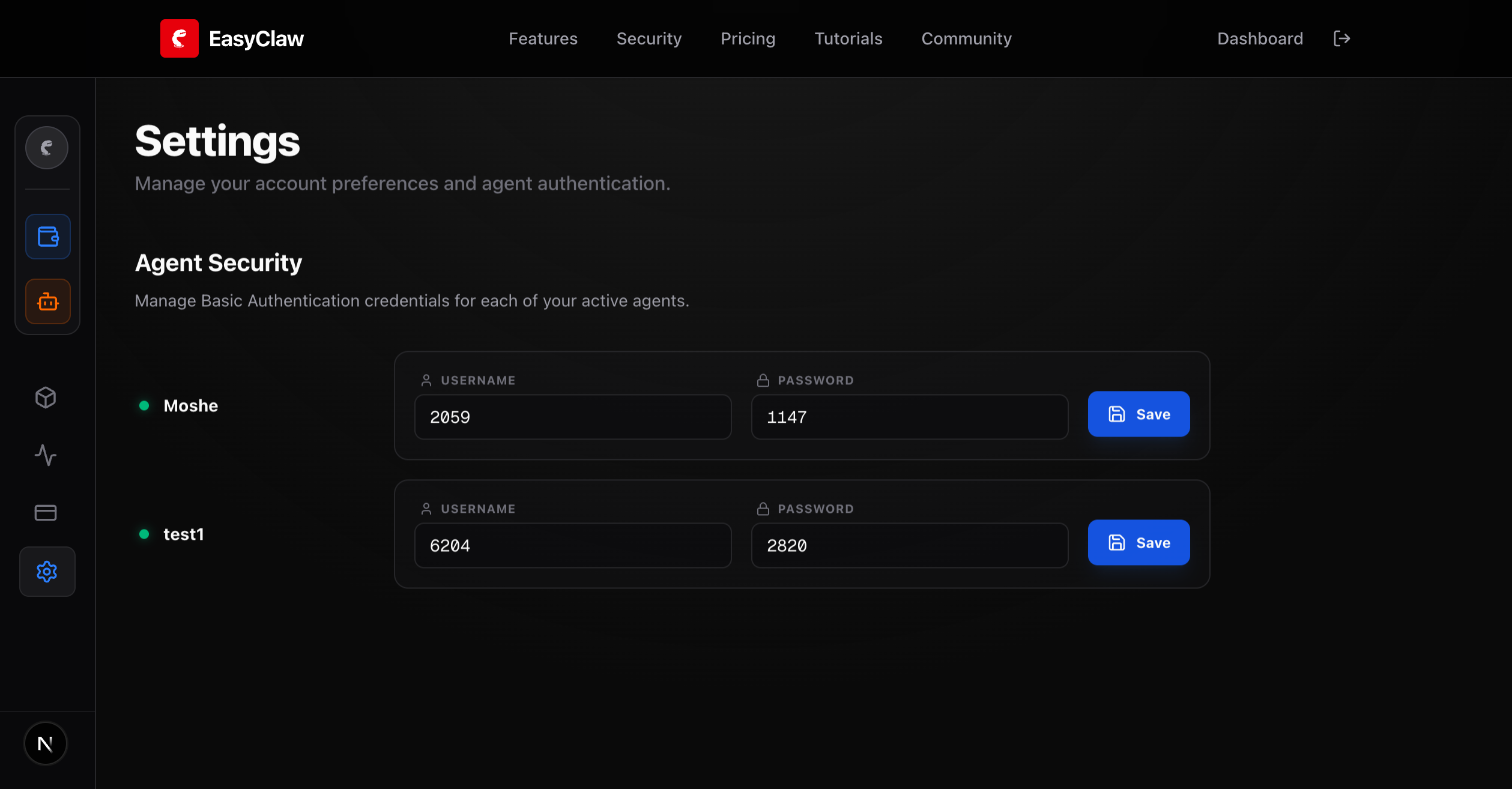 EasyClaw - Screenshot 4 showing product features and functionality