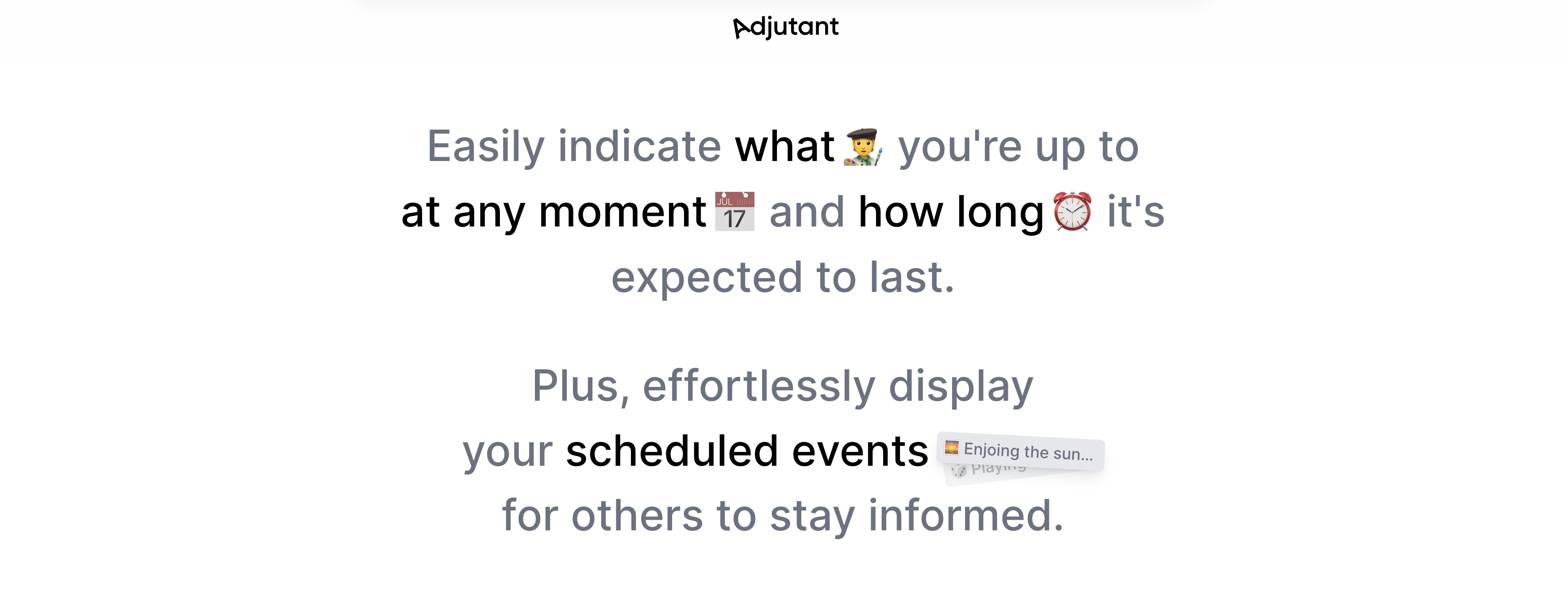 Adjutant Medien 1