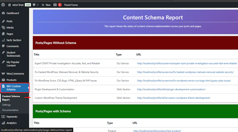 BBH Custom Schema screenshot 2