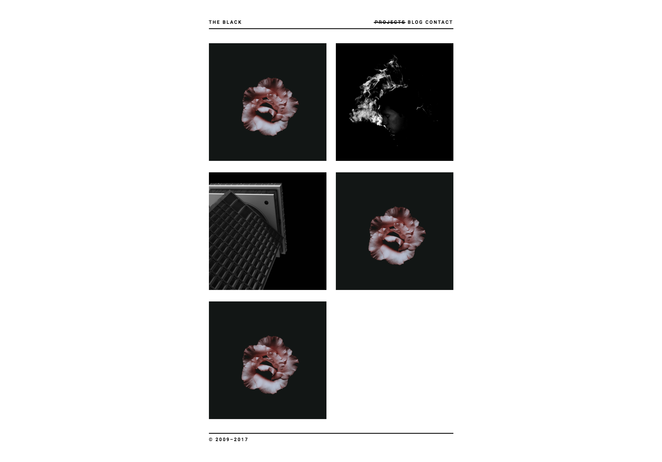 The Black - Kirby CMS theme gallery image